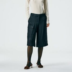 Tibi Eco Acetate Cargo Shorts